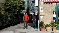 CLEAN : Rogue trader Kerviel on walk from Rome to News Clip