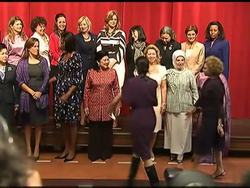 Family photo for the partners of the G20 leaders News Clip