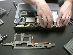 Laptop repair Stock Footage