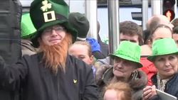 CLEAN : Dublin celebrates St Patricks Day with traditional parade News Clip