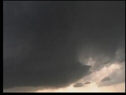 Stormchaser video of giant hail and tornado forming News Clip