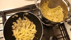 Preparation of pasta Stock Footage