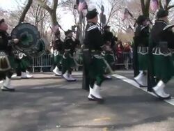 St. Patrick's Day Parade Stock Footage