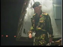 CONGO: 60 BRITISH MARINES ARRIVE FOR POSSIBLE EVACUATION TO ZAIRE News Clip