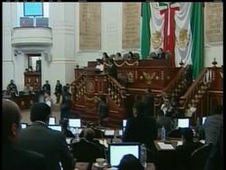 Lawmakers in Mexico City have approved a bill legalizing same-sex marriage. The Mayor is expected to sign it, however, Mexican President Felipe Calderon has said he will challenge the bill in the courts News Clip