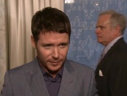 INTERVIEW - Kevin Connolly on the event at â€œCool Comedy / Hot Cuisineâ€ Stock Footage