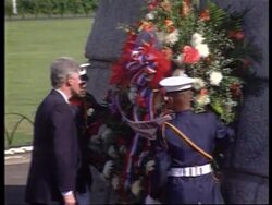 Philippines - Clinton Visits Rizal Monument News Clip