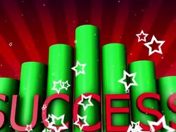 Success Background Stock Footage