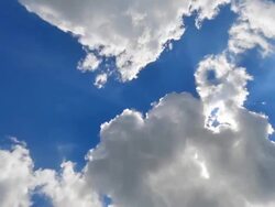 Sun and clouds Stock Footage