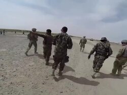 U.S. Soldiers Continue Advisory Role As Election Nears In Afghanistan Stock Footage