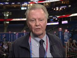Jon Voight Gives Support to Mitt Romney News Clip