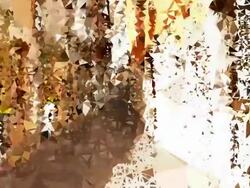 series transcendental fields : from italian alleyway,colorful (LOOP) Stock Footage