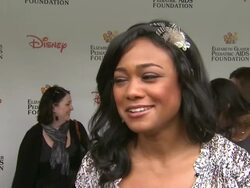 INTERVIEW: Tatyana Ali on why she comes to this event year after year at the Elizabeth Glaser Pediatric AIDS Foundation's 22nd Annual 'A Time For Heroes' Celebrity Carnival at Los Angeles CA. (Footage by WireImage Video/Getty Images Entertainment Video) Stock Footage