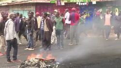 Women protest in Nairobi opposition stronghold News Clip