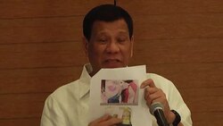 CLEAN : Philippines Duterte claims he cannot be tried by war crimes cou News Clip