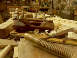 Carpentry Workshop Stock Footage