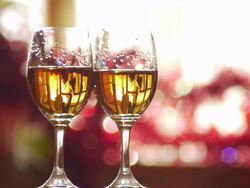 Brandy, festivals, celebrations Stock Footage
