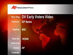 Voters lined up in Ohio this week to cast their ballots ahead of time in the presidential election. News Clip