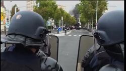 Romania / Greece / France / UK - Protests against austerity measures News Clip