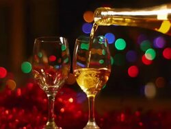 Brandy, festivals, celebrations Stock Footage