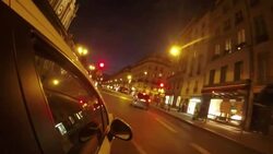 Paris by night Stock Footage