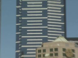 Melbourne Southbank, Yarra river, Australia Stock Footage