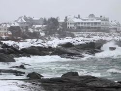 Coastal Storm Stock Footage
