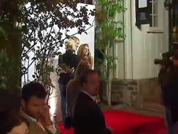 Ken Paves Opens Beverly Hills Salon Stock Footage