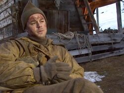 INTERVIEW Danny Dyer on how he spent a day with the marines, on what he's learned from the men they're playing at the Age of Heroes Set Visit at Haugesund . (Footage by WireImage Video/GettyImages) Stock Footage