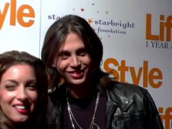 Life and Style Weekly Celebratation of Its One-Year Anniversary with a Celebrity Masquerade Stock Footage