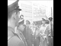 SYND  24 8 67 34 GREEKS ON TRIAL FOR RESISTING MILITARY JUNTA Instructional Video