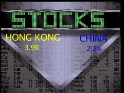Asian stocked tumbled on Thursday, following declines on Wall Street.  Investors feared more companies could succumb to the global financial crisis that forced The Federal Reserve to bail out AIG. News Clip