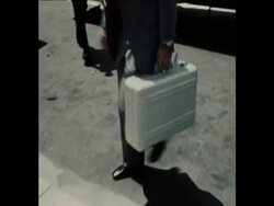 SYND 8 8 74 NIXON'S LAWYER HANDS OVER TAPES TO JUDGE SIRICA News Clip