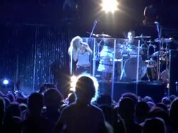 World's Largest Pajama Party Hosted by Pink and Ashlee Simpson sponsored by Victoria's Secret Stock Footage