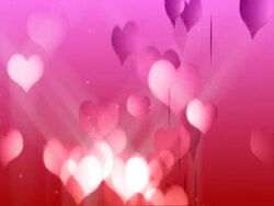 valentine hearts for Valentine's Day Stock Footage