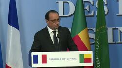CLEAN : Frances Hollande says Benin a benchmark in democracy News Clip
