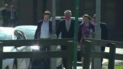 Nick Clegg campaigning in Brecon News Clip