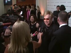 17th Annual Elton John AIDS Foundation Academy Award Viewing party Stock Footage