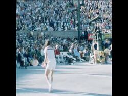 SYND 12 9 77 MEN SINGLES TENNIS FINAL AT US OPEN FOREST HILLS News Clip