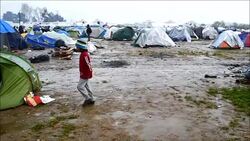 CLEAN : At Idomeni refugee camp the future remains uncertain News Clip