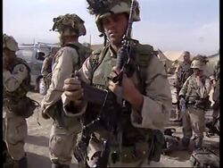 British marines end Operation Snipe, briefing News Clip