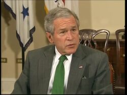 Bush on US economy after JP Morgan takeover of troubled invest bank News Clip