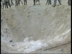 Damage from Israeli strikes targetting two purported militant camps News Clip