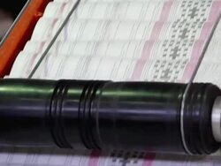 printing of newspapers Stock Footage