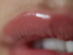 Sexy woman closeup Stock Footage