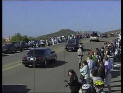 Highlights of California service for Reagan News Clip