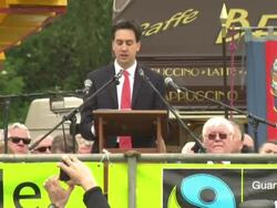 Ed Miliband at Durham Miners Gala News Clip