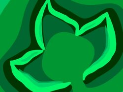 LEAF : green (LOOP) Stock Footage