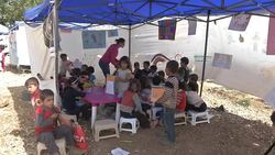 Lebanon Syrian Refugees Camp Schools News Clip