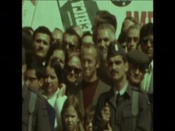 SYND 25-3-74 ANNUAL INDEPENDENCE DAY PARADE IN ATHENS News Clip